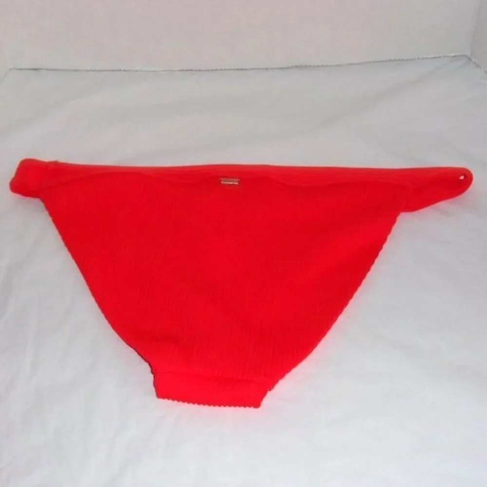 Hollister XL Red Ribbed Bikini